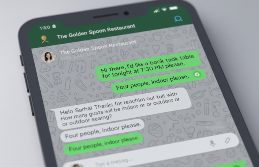 WhatsApp automation interface